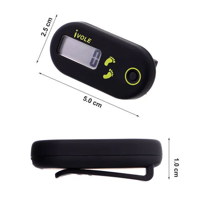 3D Digital mini pedometer