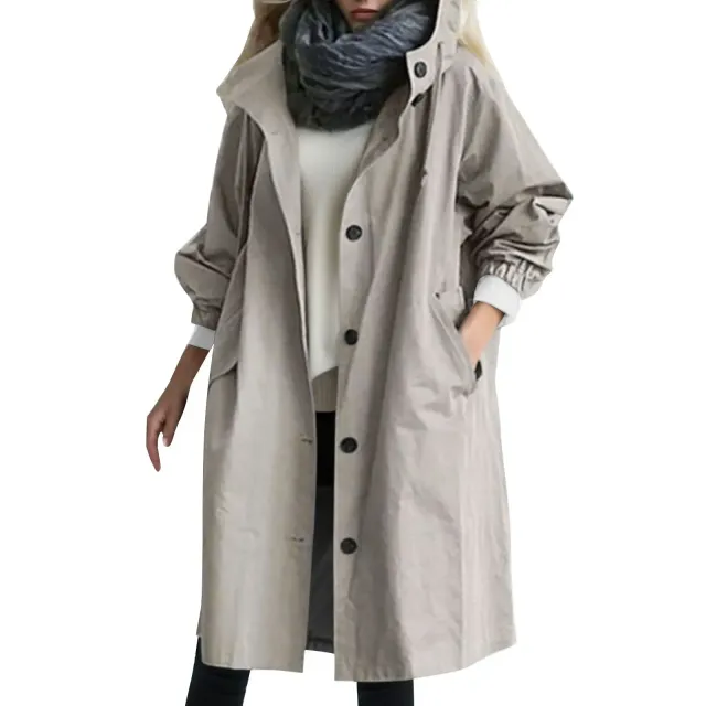 Cappotto donna autunno casual medio lungo