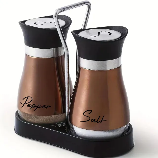 Practical salt and pepper in set 2 pieces - stylish supplement to the kitchen