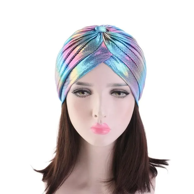 Women's rainbow turban