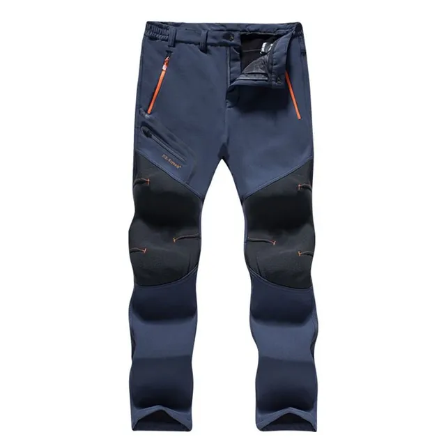 Men's windproof outdoor trousers in different colours BLUE-summer 5XL