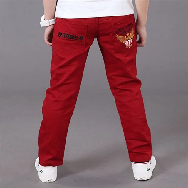 Spring, autumn/Autumn boys casual pocket pants