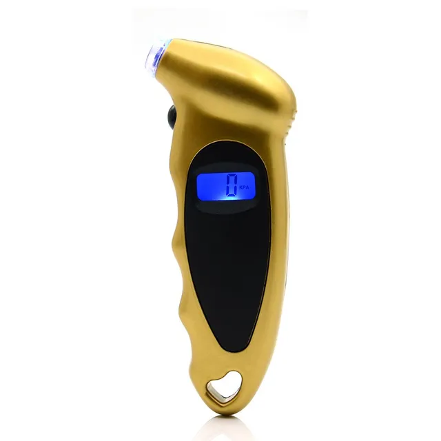 Digital tyre pressure and depth meter