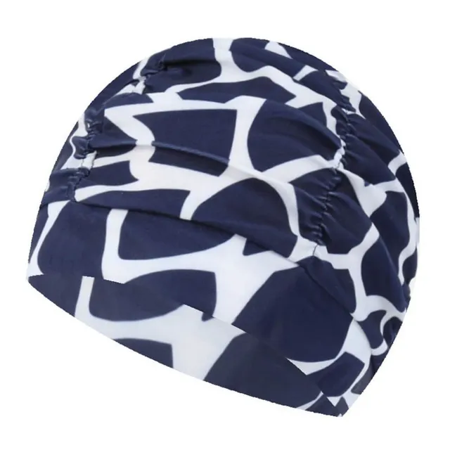 Unisex stylová koupací čepice - různé vzory