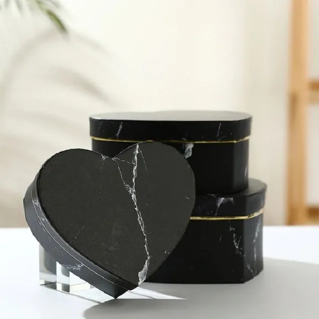 Heart shaped gift box 3 pcs