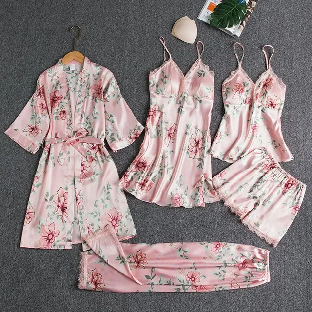 Set de damă - pijama de lux din mătase