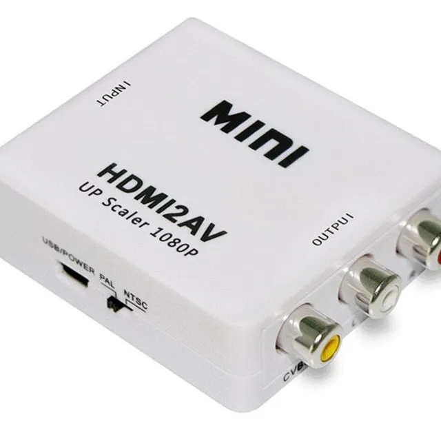 HDMI-AV átalakító - 2 színben