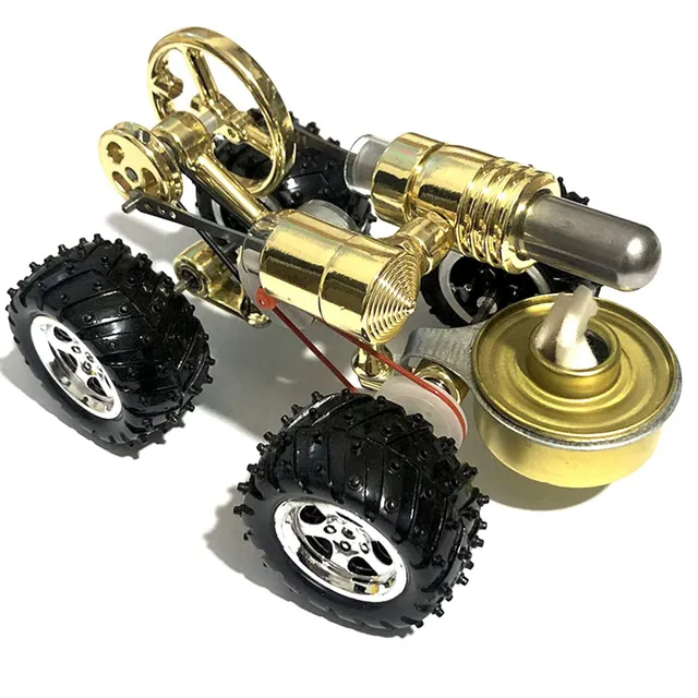 Love9 Stirling engine Model car Educational physics Science Experiment Toy