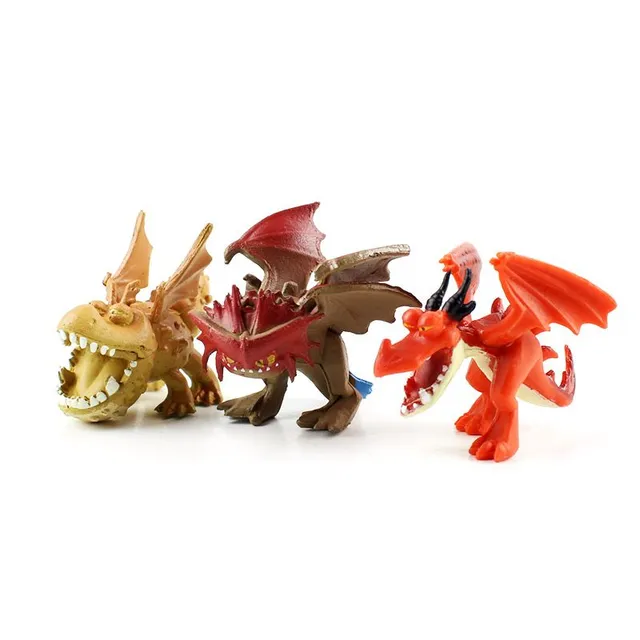 Dragon figures 12 sztuk