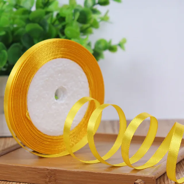 Decorative coloured gift ribbons
