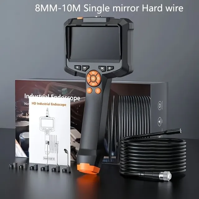 Industrial endoscope, camera for visual inspection
