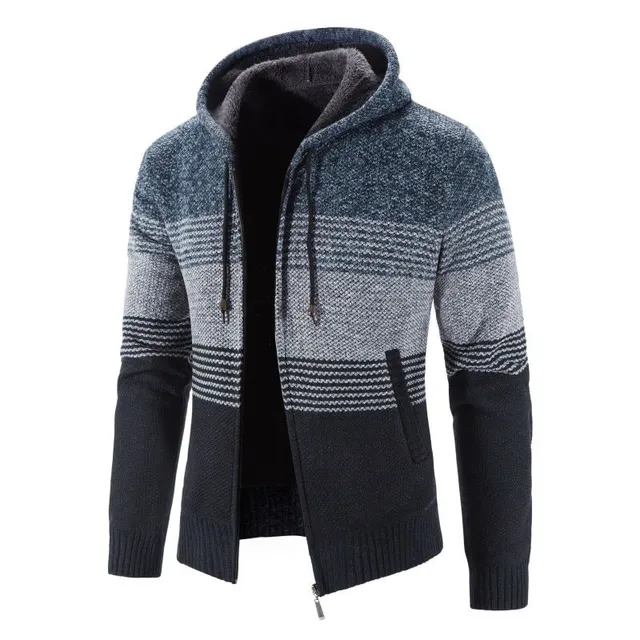 Stylish men's insulated sweatshirt WARMIE