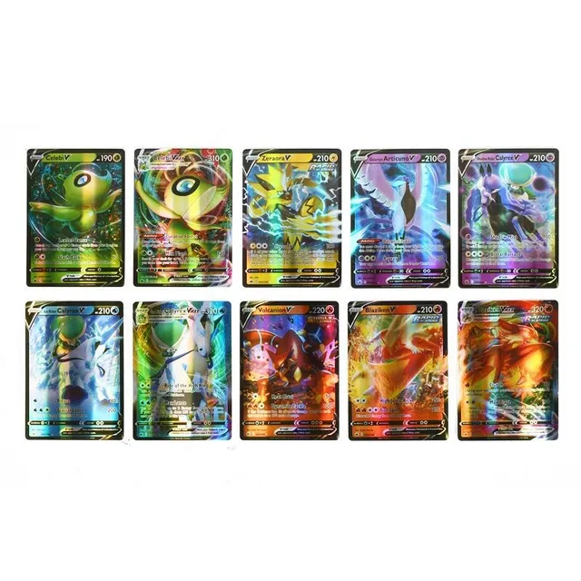 Carduri Vibrant Pokemon - 20/50/60 buc