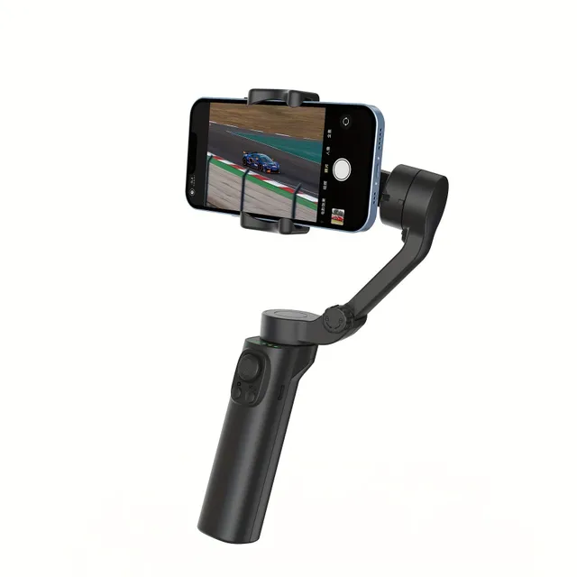 F5 Plus - Stabilisateur de téléphone 3 axes avec gimbal et télécommande Bluetooth