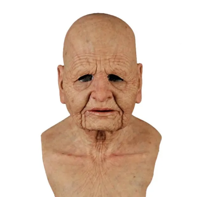 Luxusná realistická maska na Halloween - rôzne typy
