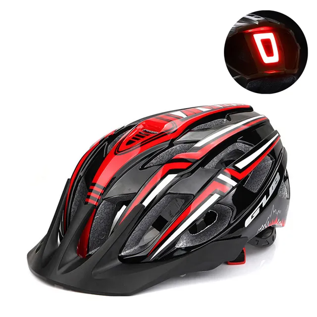 Cycling modern LED ultra solid rechargeable helmet
