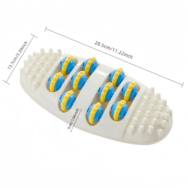 Massage acupressure device for legs