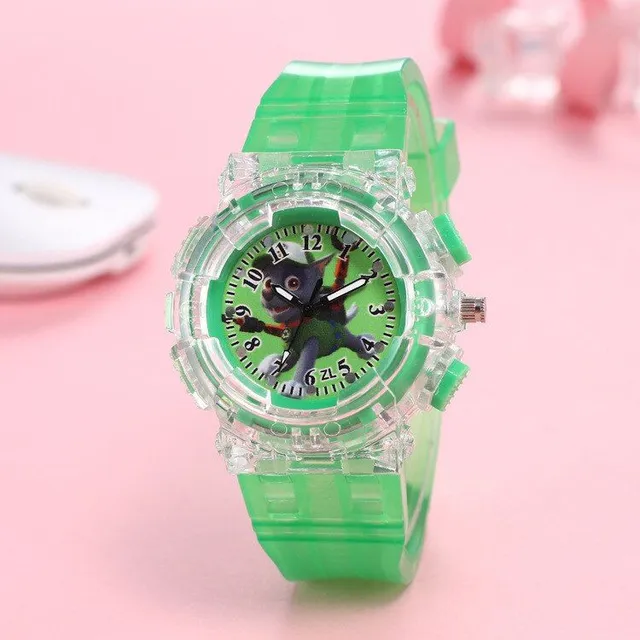 Children's classic watch with the motif of the Astaria Paw Patrol