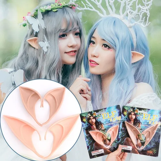 Cosplay Elfské uši na kostým - rôzne farby