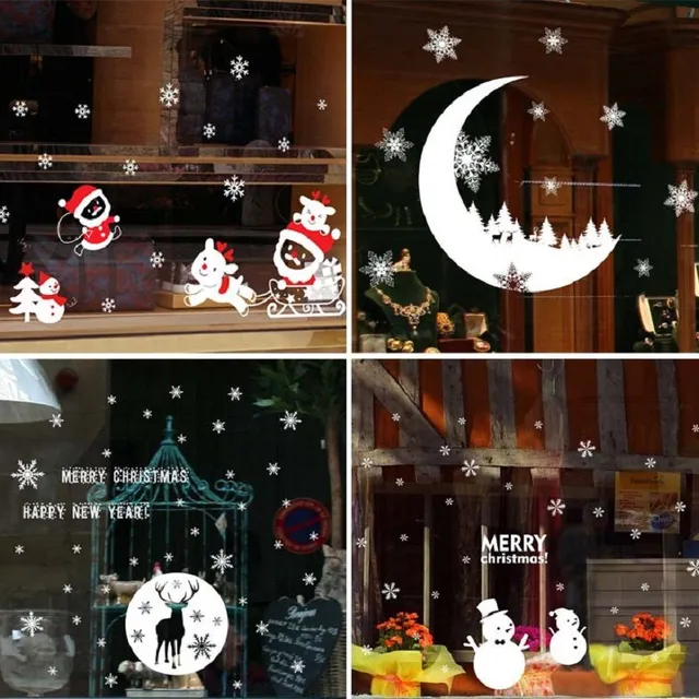 Christmas stickers for windows