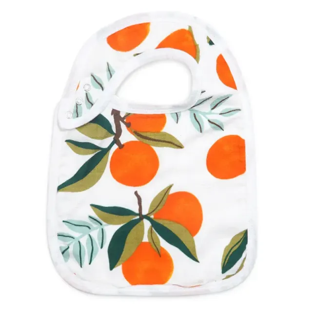 Baby bib made of bamboo cotton - soft bibs for newborns and toddlers