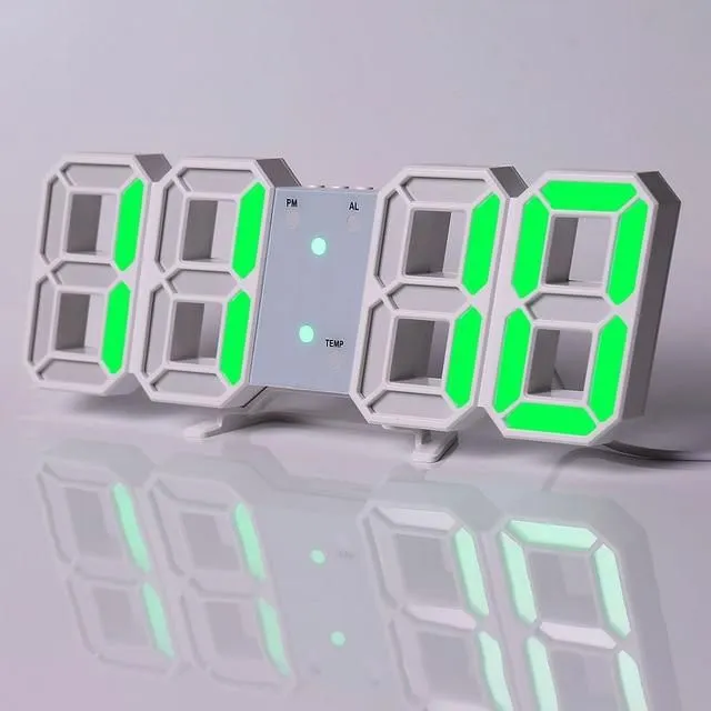 Fali LED digitális óra