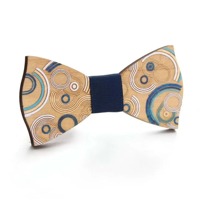 Wooden bow tie