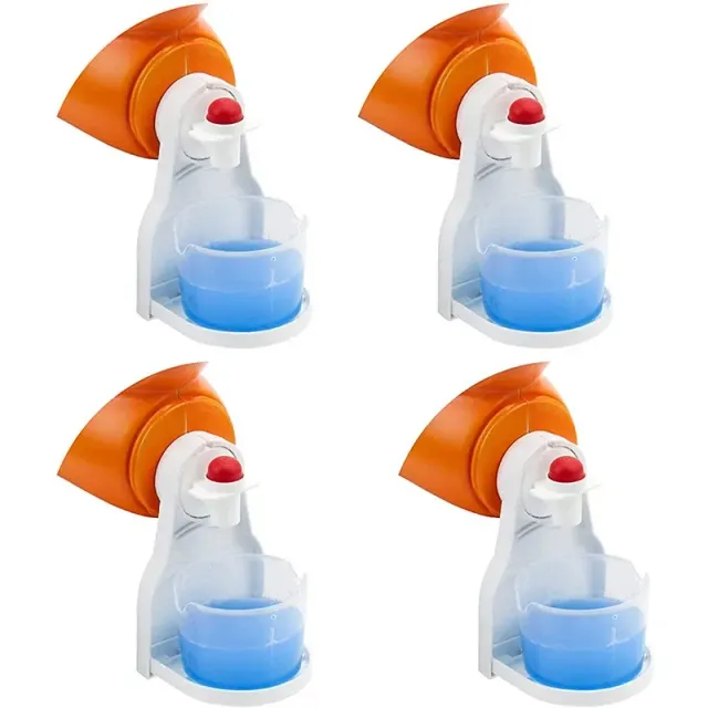 Suport pliabil din plastic pentru detergent lichid, rezistent la vărsare și picurare