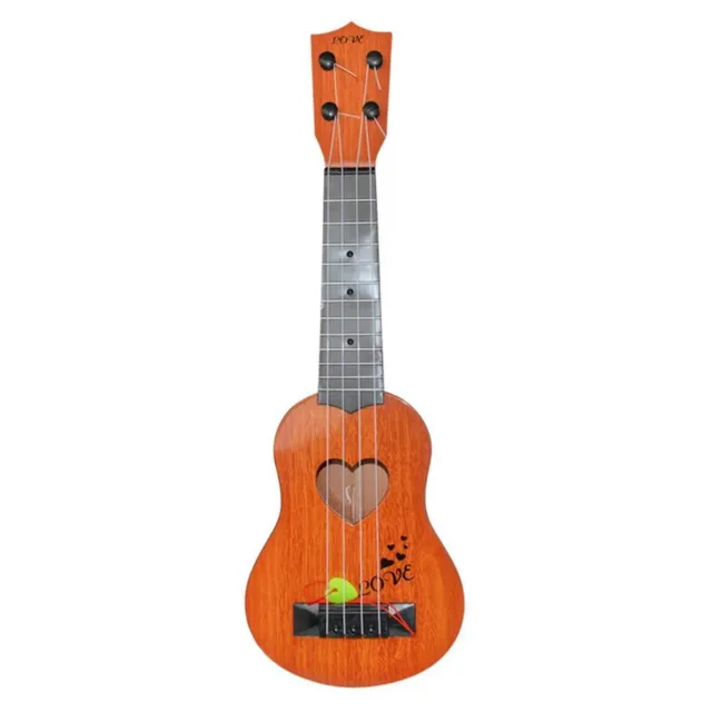 Children's ukulele in three colours