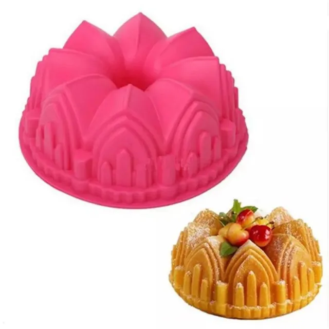 Moule à gâteau en silicone Crown