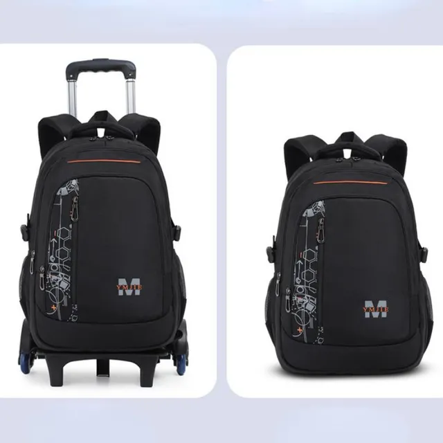 Travel suitcase with large capacity and lightweight construction, waterproof