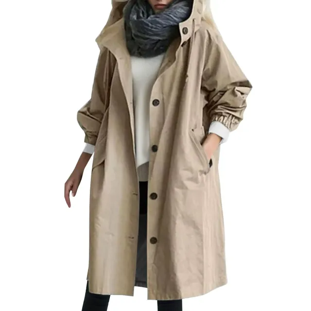 Cappotto donna autunno casual medio lungo