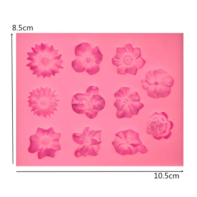 Silikónová forma na kvetinové cukrovinky
