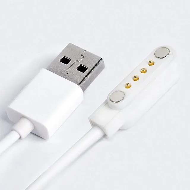 Magnetic charging USB cable for Smart Watch 4 pin 60 cm