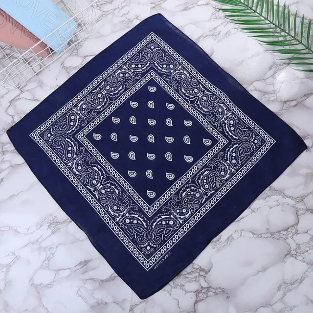 Foulard bandana en coton unisexe stylé en plusieurs coloris Aristote