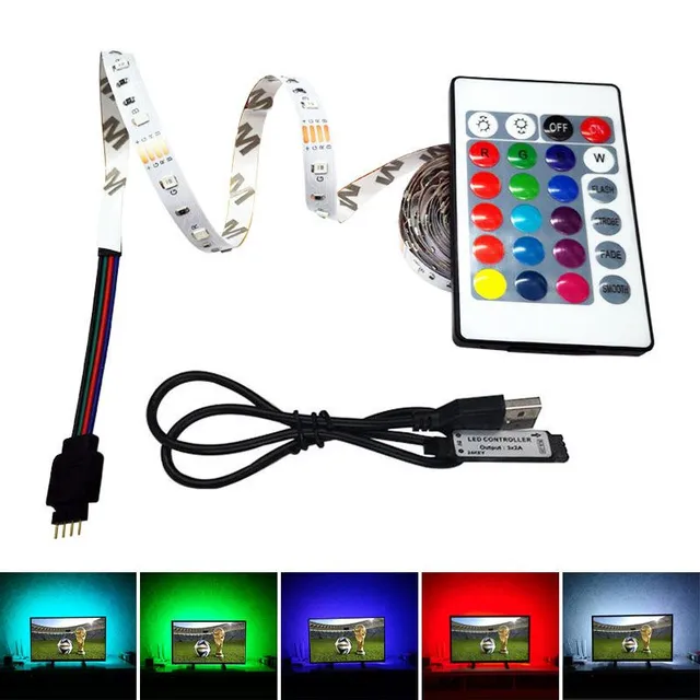 USB powered LED back light for TV