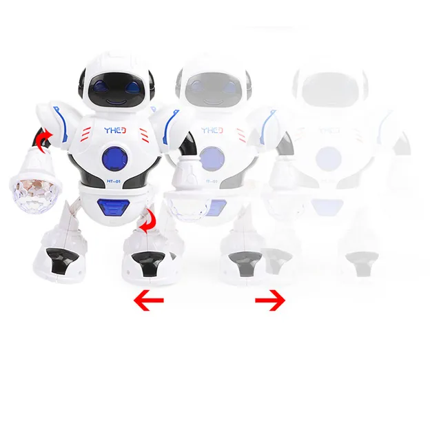 Children's Music Robot for Little Roblix (White)