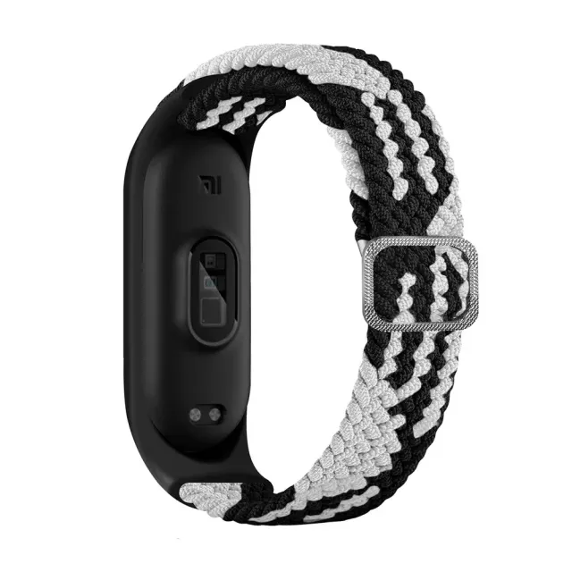 Adjustable elastic belt for Xiaomi Mi Band 7, 6, 5, 4, 3 - Comfortable textile bracelet