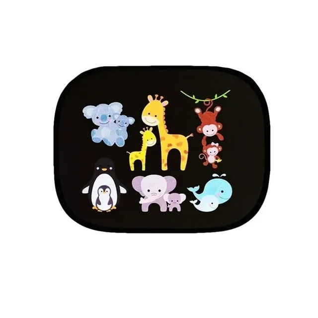 Cute sun visor for car with pets