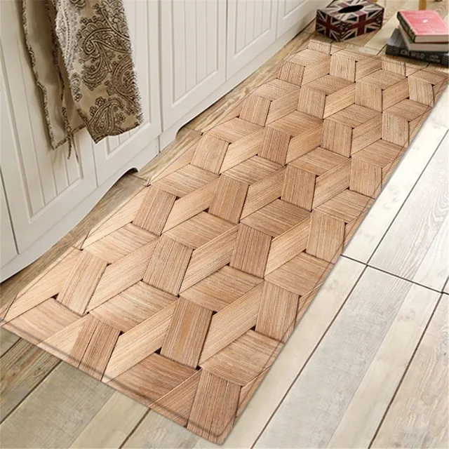 Anti-slip bathroom mat