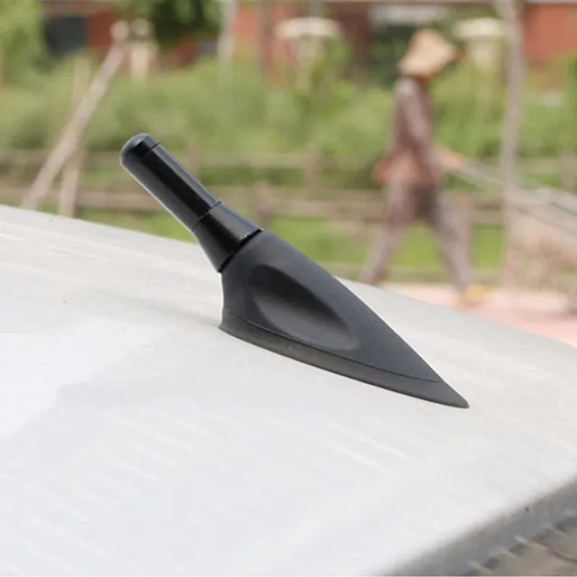 Screw-in carbon mini car antenna