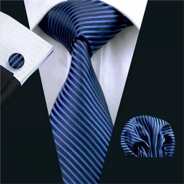 Men's formal luxury set | Tie, Handkerchief, Cufflinks