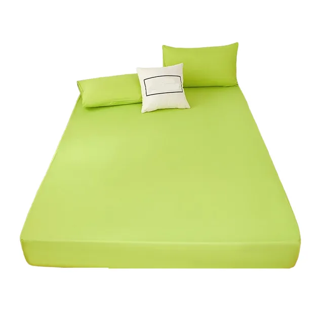 Unicolor bed sheet 0 x 00 cm beige Phoenix zelena