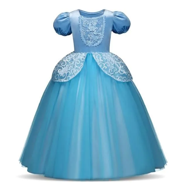 Costum de prințesă Elsa din filmul Frozen pentru copii