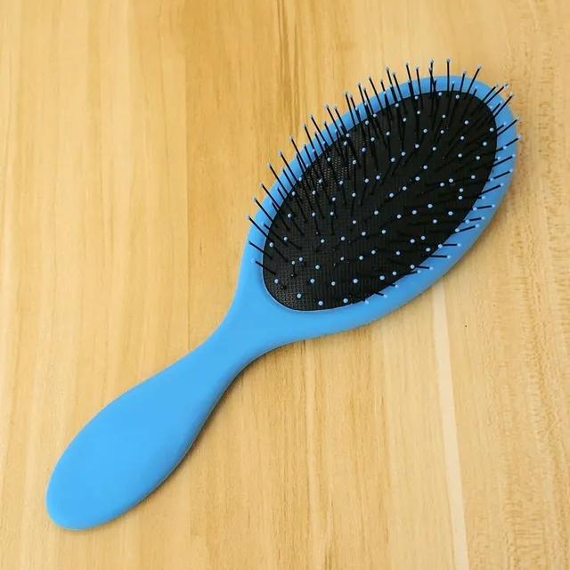 Colored hairbrush