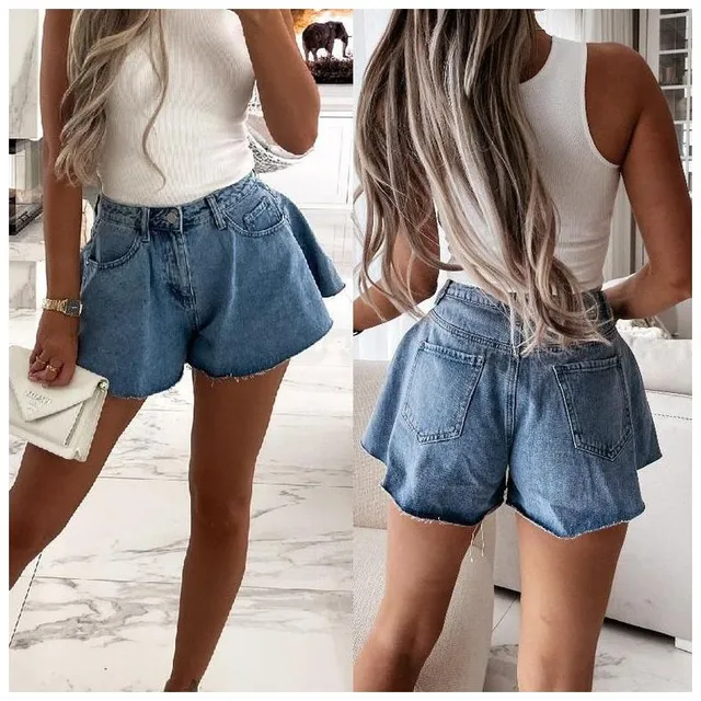 Women's modern loose skirt style shorts