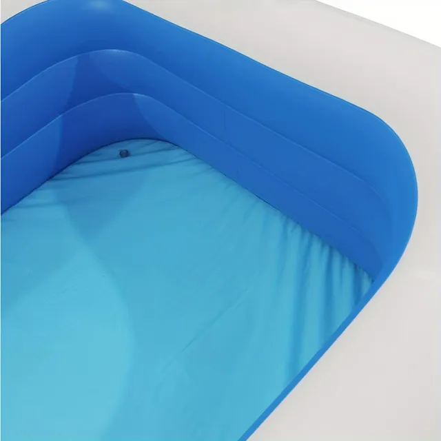 Inflatable family swimming pool