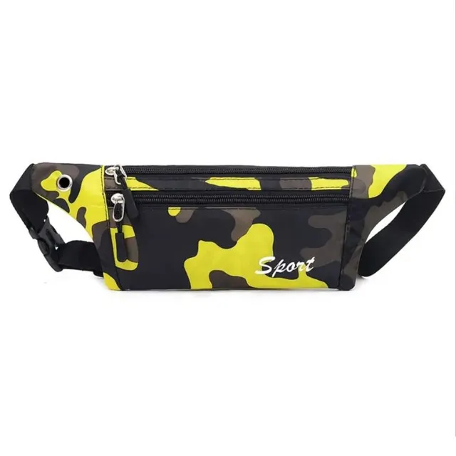 Masked sports lumbar bag for travel and leisure for boys, girls and women.