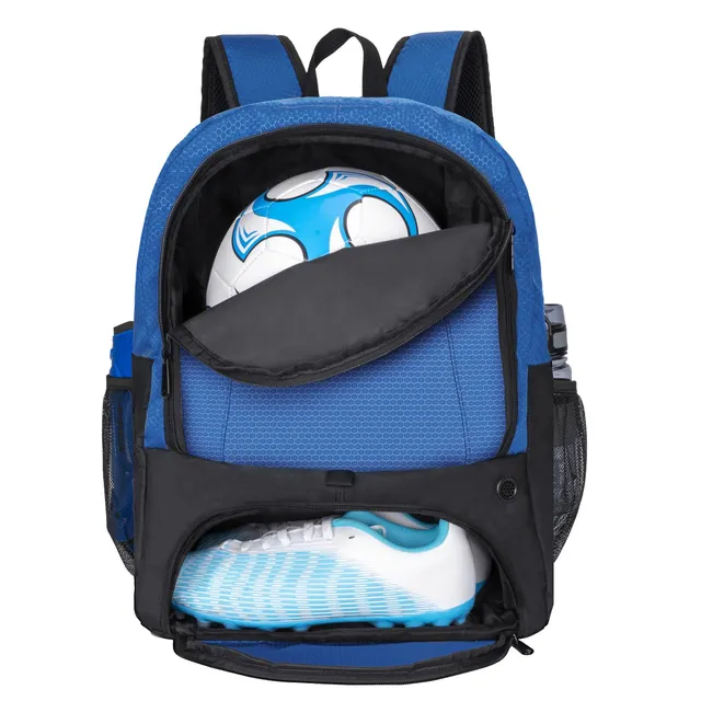 Sports backpack for the ball with space for shoes for youth