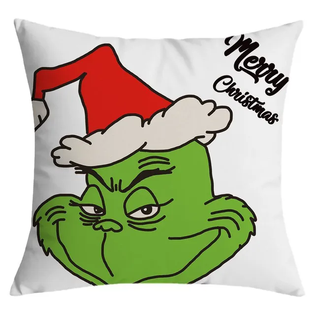 Vánoční praktický povlak na polštář s potiskem Grinch